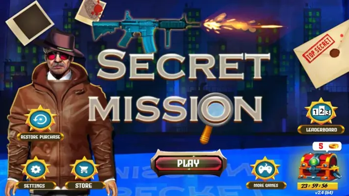 Secret Mission android App screenshot 1